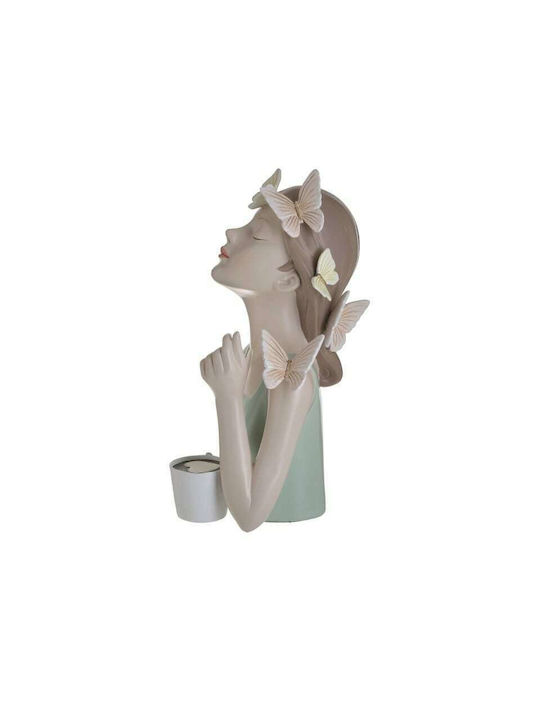 Inart Decorative Statuette Polyresin 18x16x27cm 1pcs