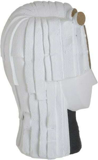 Inart Decorative Statuette Polyresin Face 17x13x26cm 1pcs