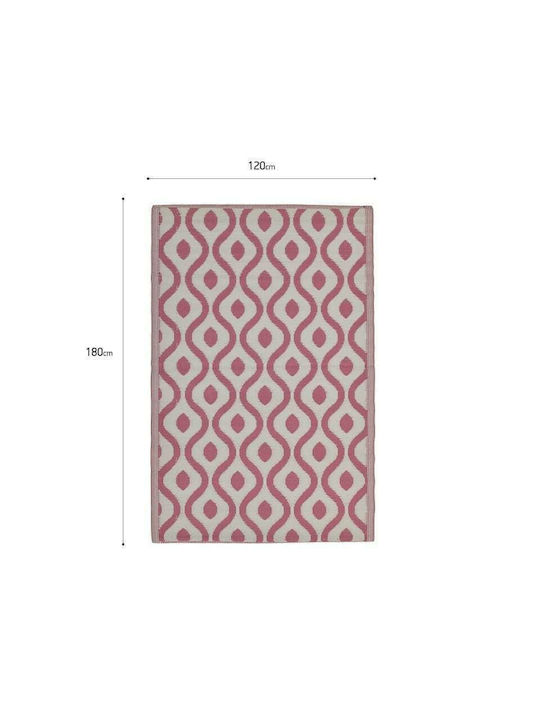 Click Teppich Rechteckig Synthetisch,Polyester/Cotton/Leather Pink - Purple