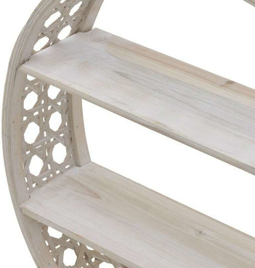Wall Shelf Natural Beige 62x62x14cm