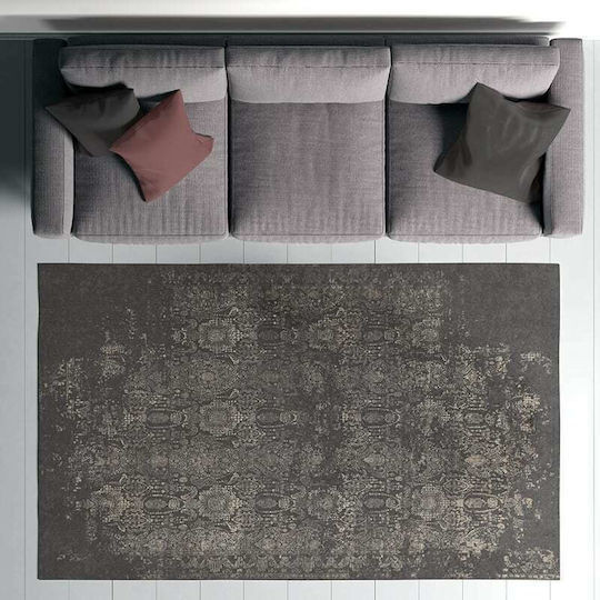 Inart Rug Rectangular Black
