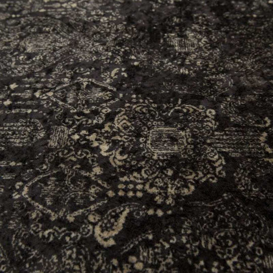Inart Rug Rectangular Black