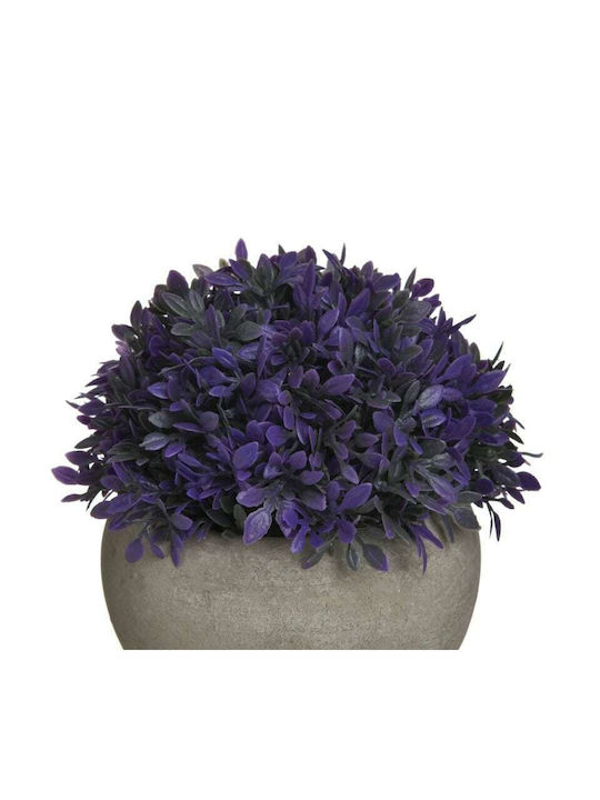 Inart Plantă Artificială în Ghiveci Mic Violet 12cm 1buc