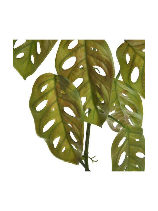 Inart Hanging Artificial Plant Monstera Green 123cm 1pcs