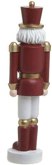 Inart Nutcracker de Crăciun din Polirosină Înălțime 30cm.