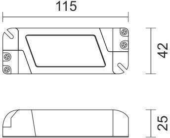 Spot Light Τροφοδοτικό LED Ισχύος 6W