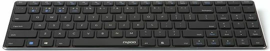 Rapoo E9100M Tastatură Fără Fir Bluetooth Engleză SUA