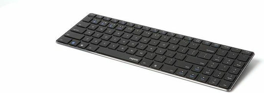 Rapoo E9100M Tastatură Fără Fir Bluetooth Engleză SUA