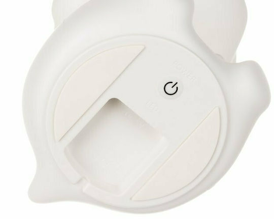 Iso Trade Led Kids Decorative Lamp Dog with Color Changes White