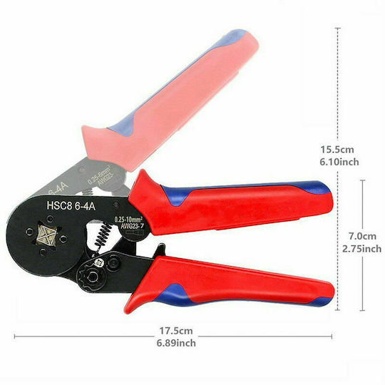 Exdel Tools Αυτορυθμιζόμενη Πρέσα Ακροδεκτών (Μήκος 180mm)
