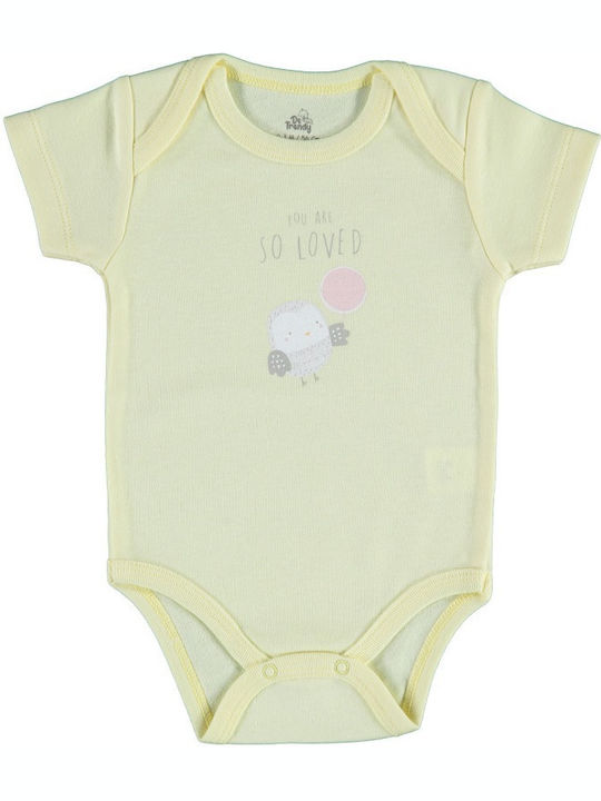 Trendy Multicolour Baby Bodysuits Set 6 Pieces