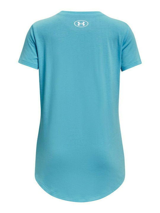 Under Armour Kids Blouse Short Sleeve Light Blue