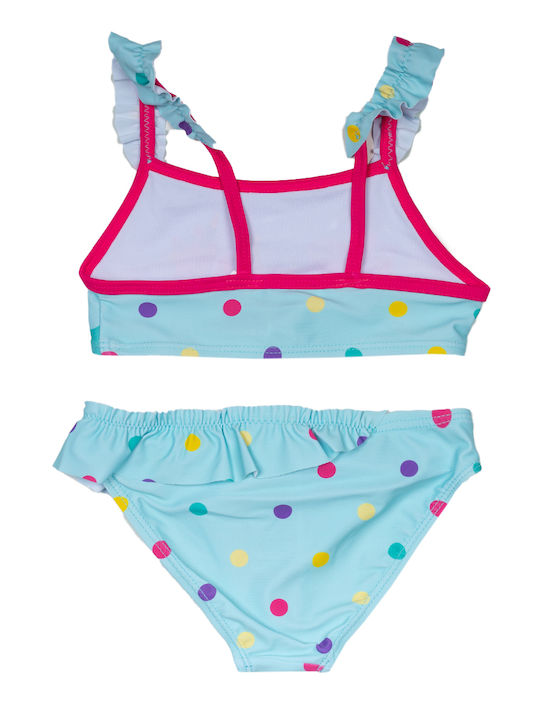 Sun City Kinder Badeanzug Bikini Hellblau