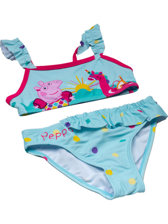 Sun City Kinder Badeanzug Bikini Hellblau