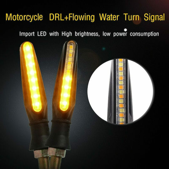 Φλας Μοτοσυκλέτας TU-01 LED 2τμχ