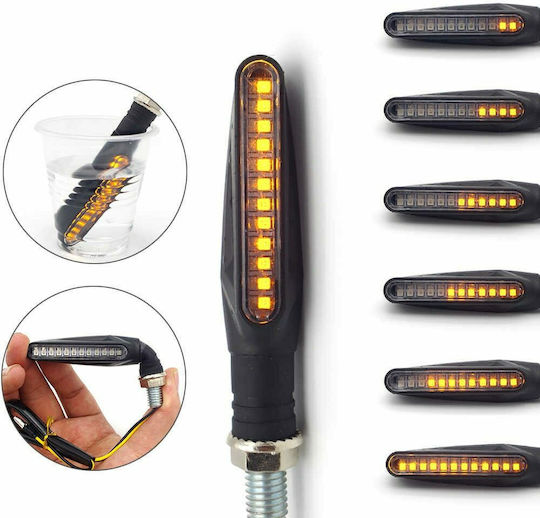 Flash Motorcycle LED 2pcs