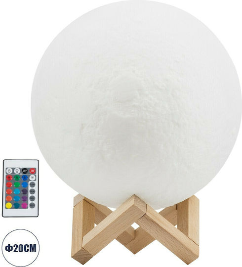 GloboStar Φωτιστικό LED RGBW Moon Light GloboStar Φωτιστικό LED RGBW Moon Light