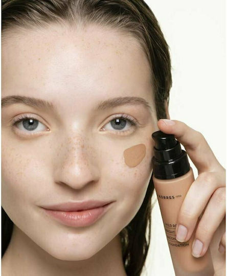 Korres Wild Rose Brightening Second-Skin Liquid Make Up SPF15 WRF3 30ml