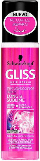Gliss Long Sublime Express Conditioner για Όλους τους Τύπους Μαλλιών 200ml