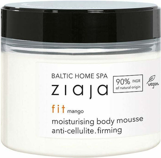 Ziaja Baltic Home Spa Fit Mango Moisturizing Mousse Body with Hyaluronic Acid for All Skin Types 300ml