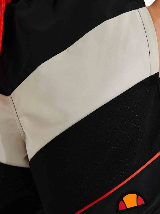 Asterion Herren Badebekleidung Shorts Schwarz mit Mustern