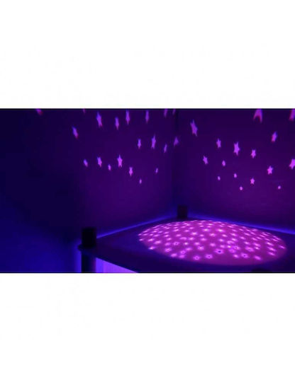 Trousselier LED Drehend Kinderprojektorlampe Ballerina mit Sternenprojektion Mehrfarbig