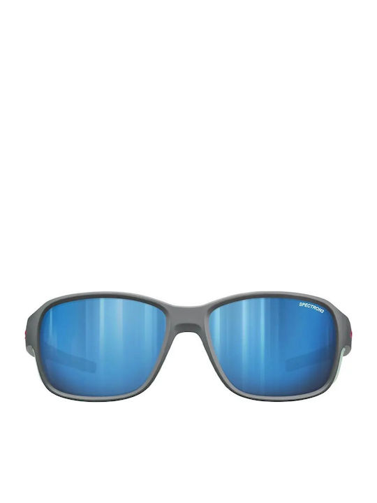 Julbo Monterosa 2 Unisex Sunglasses with Gray Plastic Frame and Green Lens J5421121