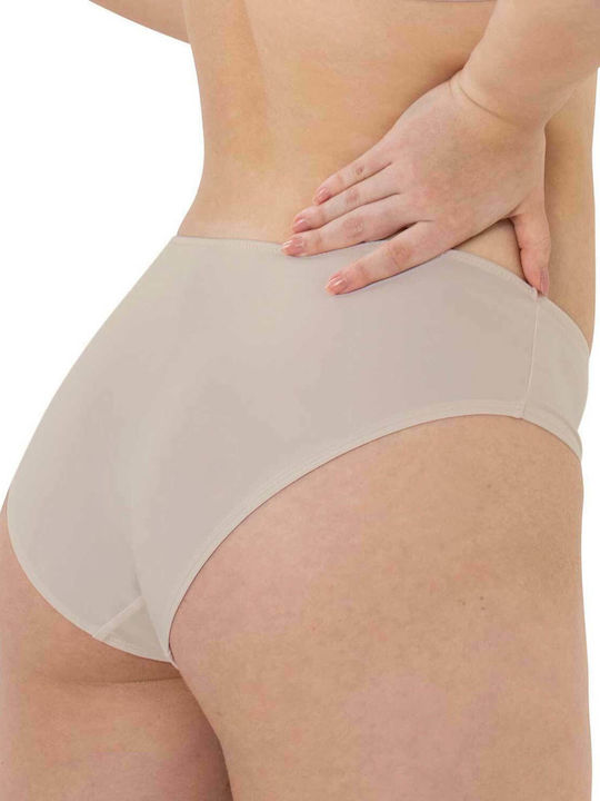 Hipster Ida Women's Boxer 2Pack with Lace Beige/Pink
