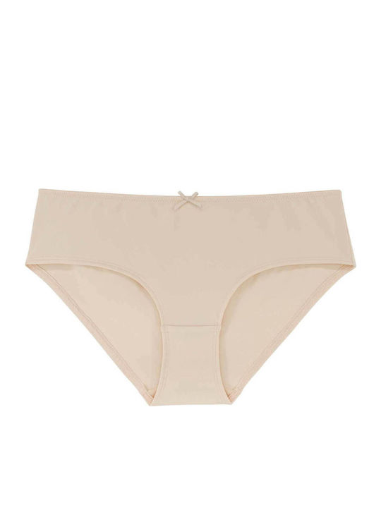 Hipster Ida Women's Boxer 2Pack with Lace Beige/Pink