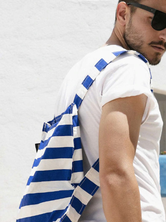 Notabag Fabric Shopping Bag in Blue color