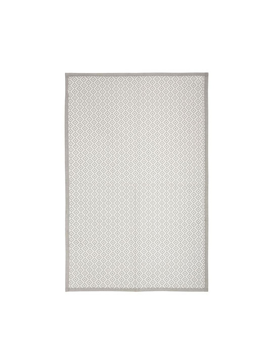 Atmosphera Kitchen Towels from 100% Cotton in Gray Color 70x45cm 3 Pieces