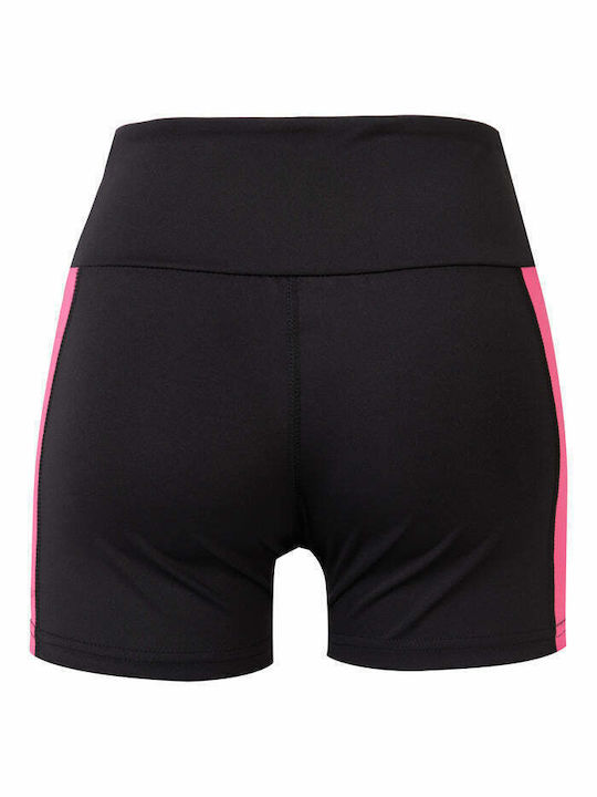 Set Women's Training Leggings Shorts High Waisted Fuchsia