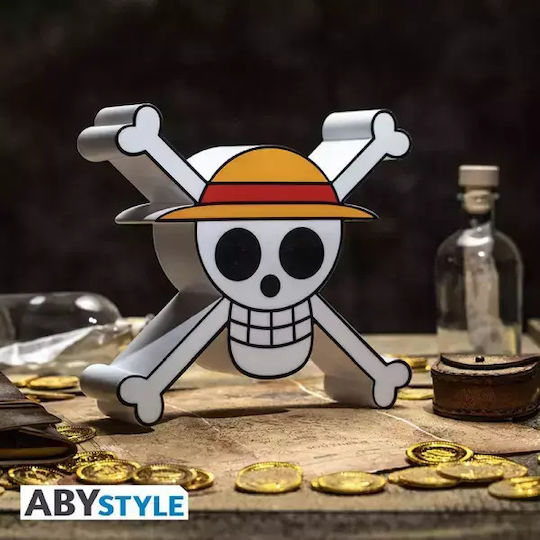 Abysse Kinder Dekorative Lampe Straw Hat Pirates Mehrfarbig 20x6x21εκ.