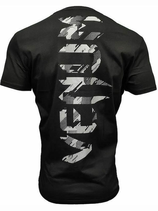Venum Ανδρικό T-shirt Μαύρο με Λογότυπο