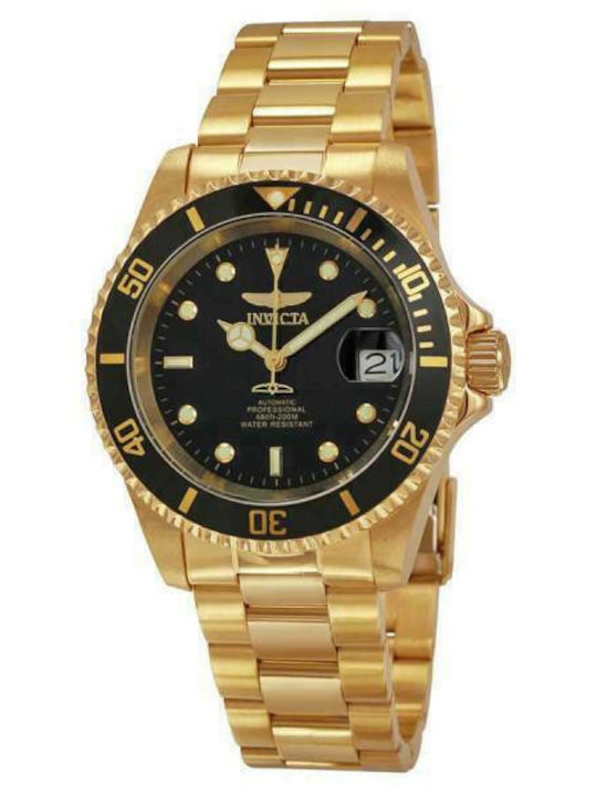 Invicta Pro Diver Ρολόι Kinetic με Μεταλλικό Μπρασελέ