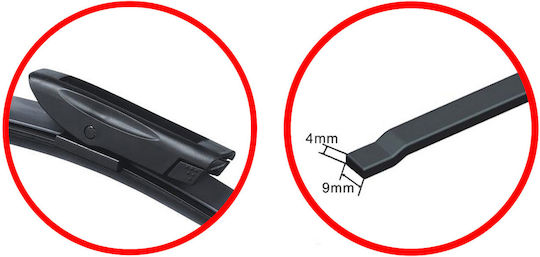 Einparts Set de Ștergătoare Auto Față 600mm/