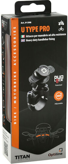 Lampa Titan Series Mount Phone Motorcycle with Clip for Steering Wheel