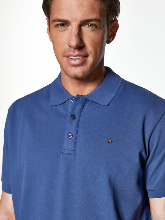 RedGreen Polo Pique with Short Sleeve Basic - Denim