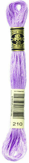 DMC Thread Embroidery Mouliné 117 Cotton in Purple color 8m Lavender Medium