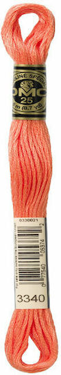 DMC Thread Embroidery Mouliné 117 Cotton 3340