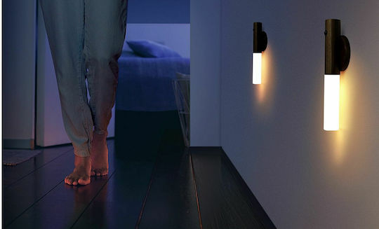 Gingko Smart Baton Light Винтидж Светлини за Стена с Интегриран LED с USB Порт Кафяв