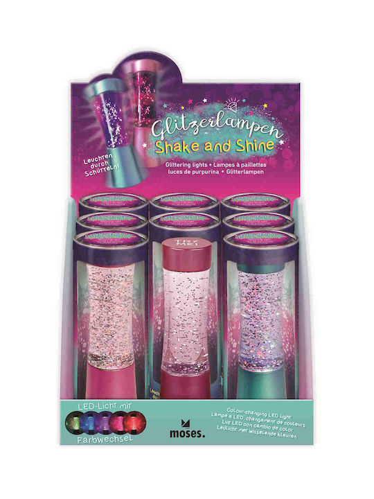 Moses Διακοσμητικό Φωτιστικό LED Lava Lamp 15x6εκ.