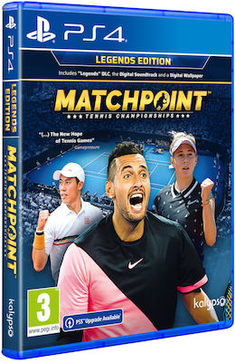 Matchpoint: Tennis Championships Legends Edition PS4 Game