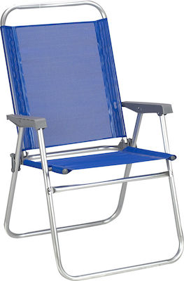 Chair Beach Aluminium Blue Waterproof