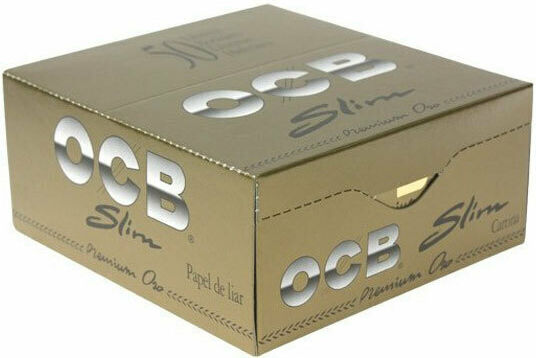Ocb Premium Oro Χαρτάκια Στριφτού Τσιγάρου Slim King Size 32 φύλλα 1τμχ