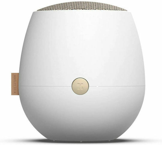 Kreafunk AJAZZ+ Bluetooth Speaker 6W with Battery Life up to 30 hours White