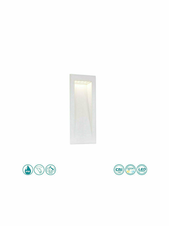 Faro Barcelona Soun Επιτοίχια Εξωτερική Πλαφονιέρα LED IP65 5W με Θερμό Λευκό Φως