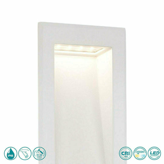 Faro Barcelona Soun Aplica de exterior montată pe perete LED IP65 5W cu Alb Cald Lumină