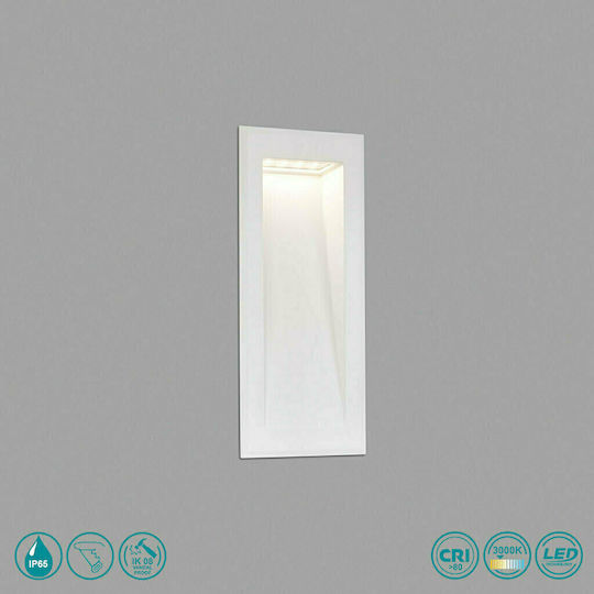 Faro Barcelona Soun Aplica de exterior montată pe perete LED IP65 5W cu Alb Cald Lumină