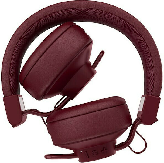 Fresh 'n Rebel Cult Ασύρματα / Ενσύρματα Over Ear Ακουστικά με 25 ώρες Λειτουργίας Κόκκινα